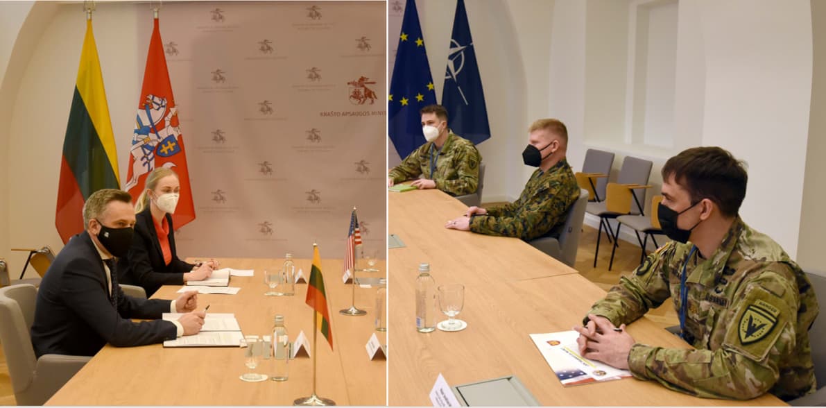 Didiname mūsų JAV ir Lietuvos kariuomenių sąveikumą su JAV parama įsigydami JAV įrangos