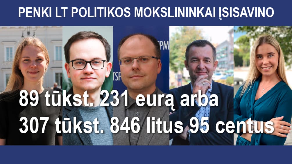 Koronaviruso pandemijos metu gerus pinigus „kala“ Lietuvos politikos mokslininkai, rašydami apie pandemijos valdymą