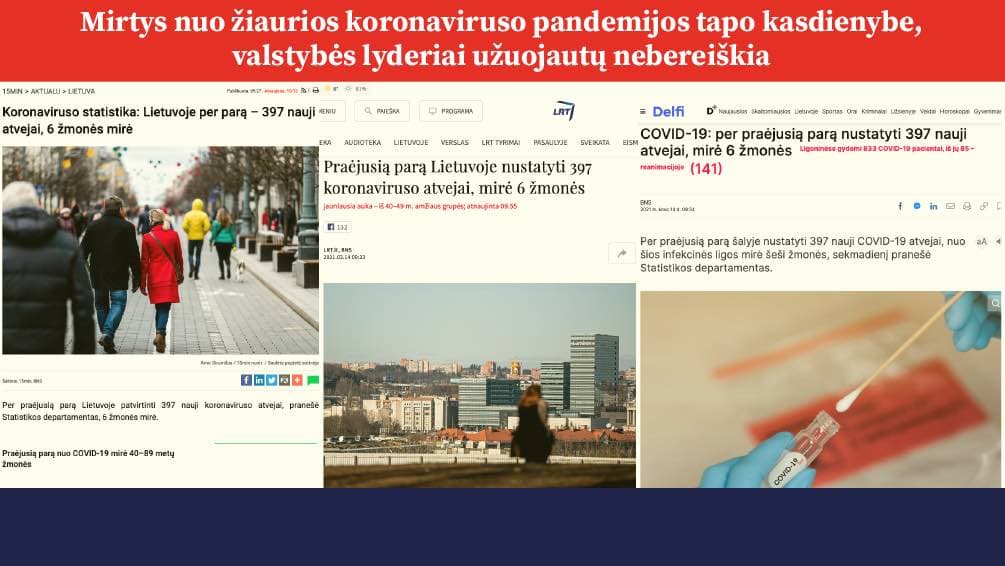 Logiką Vyriausybės veiksmuose kovojant su pasauline pandemiją sunku rasti. Ir vargu ar iš viso verta ieškoti