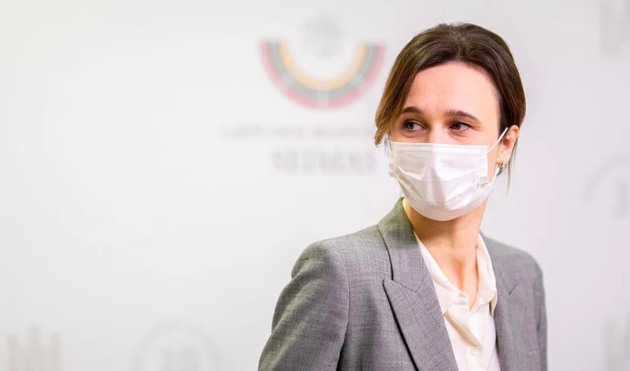 Seimo pirmininkė Viktorija Čmilytė-Nielsen.