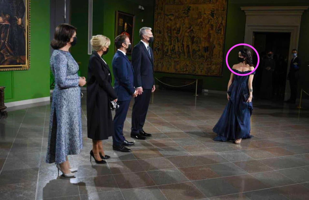 Laura Blaževičiūtė (galvutė pažymėta violetiniu apskritimu). Nuotr. facebook.com