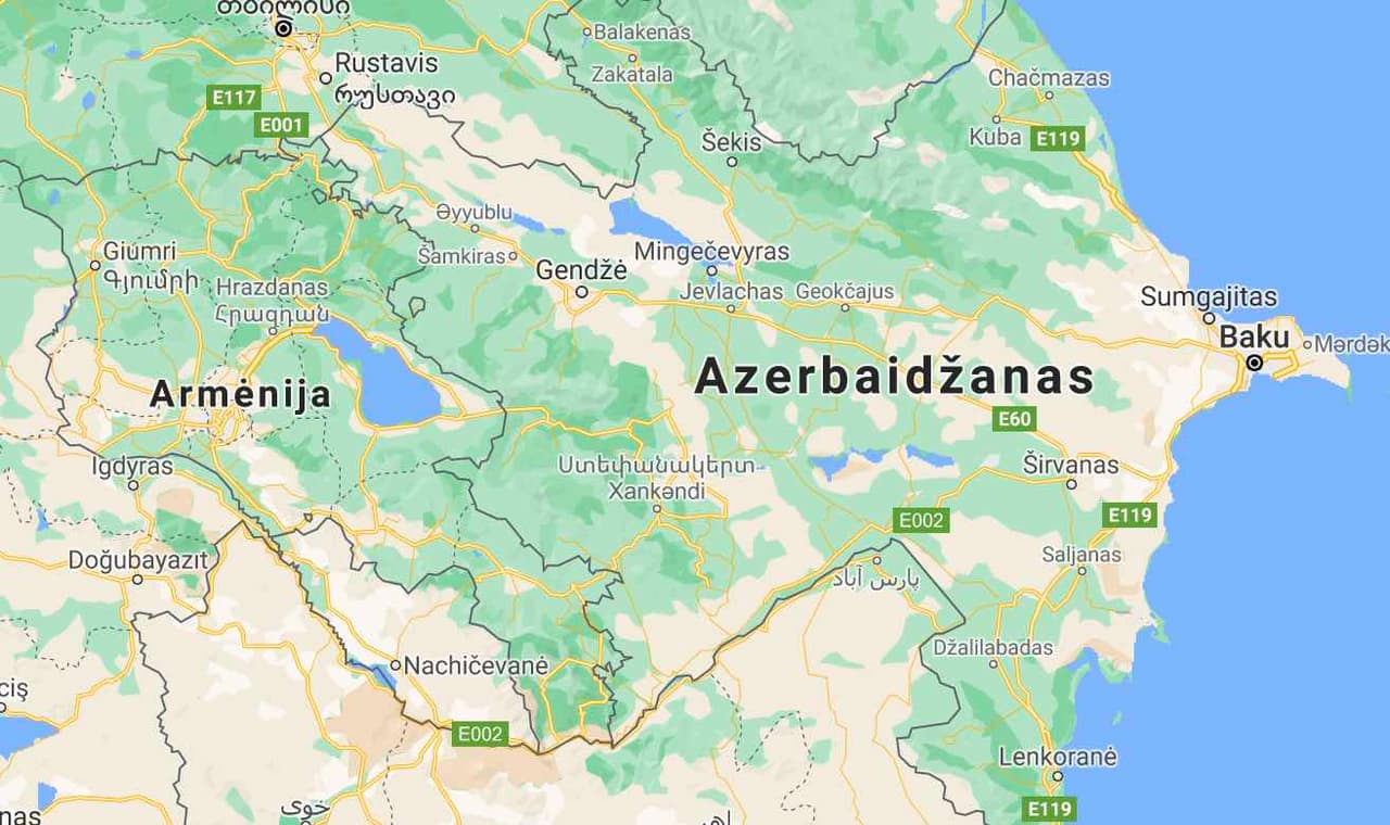 Lietuva toliau atidžiai stebi situaciją ties Armėnijos ir Azerbaidžano siena
