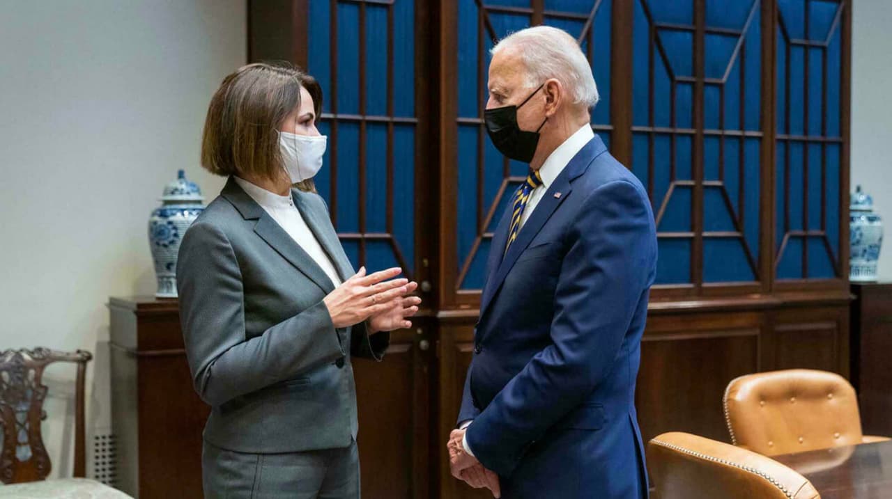 Susitiko JAV ir Baltarusijos lyderiai