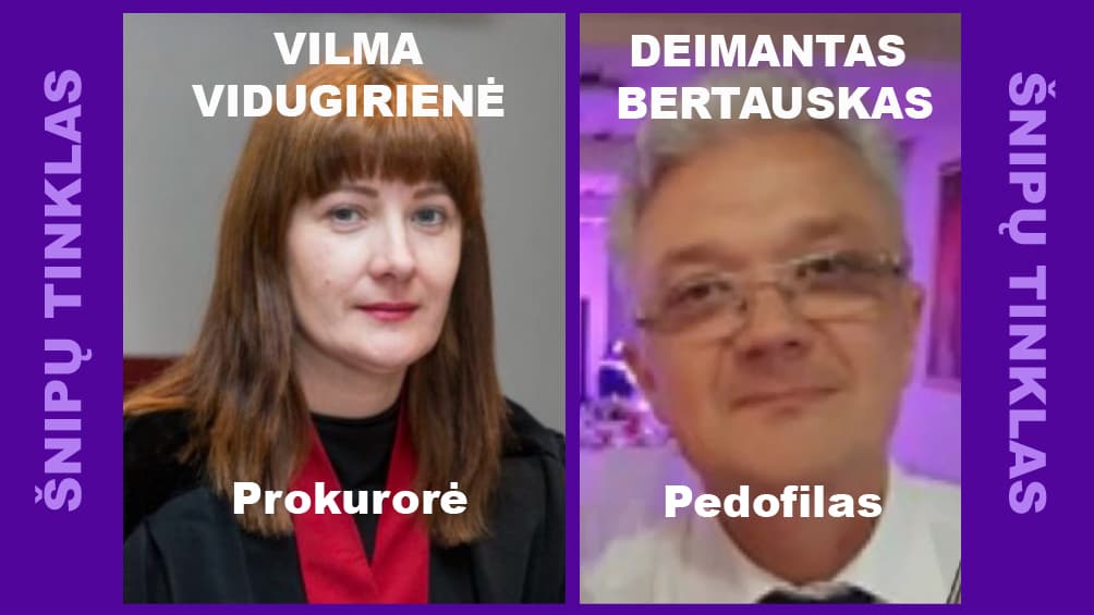Dėl „šnipų tinklo“ byloje figūruojančio pedofilo, užduoti keli klausimai prokurorei V. Vidugirienei