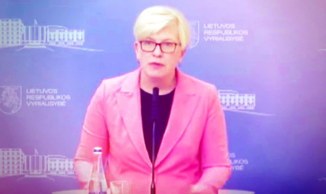 Šimonytė paneigė teiginį, jog kas dešimt minučių ligoninėje nuo skiepo miršta žmogus