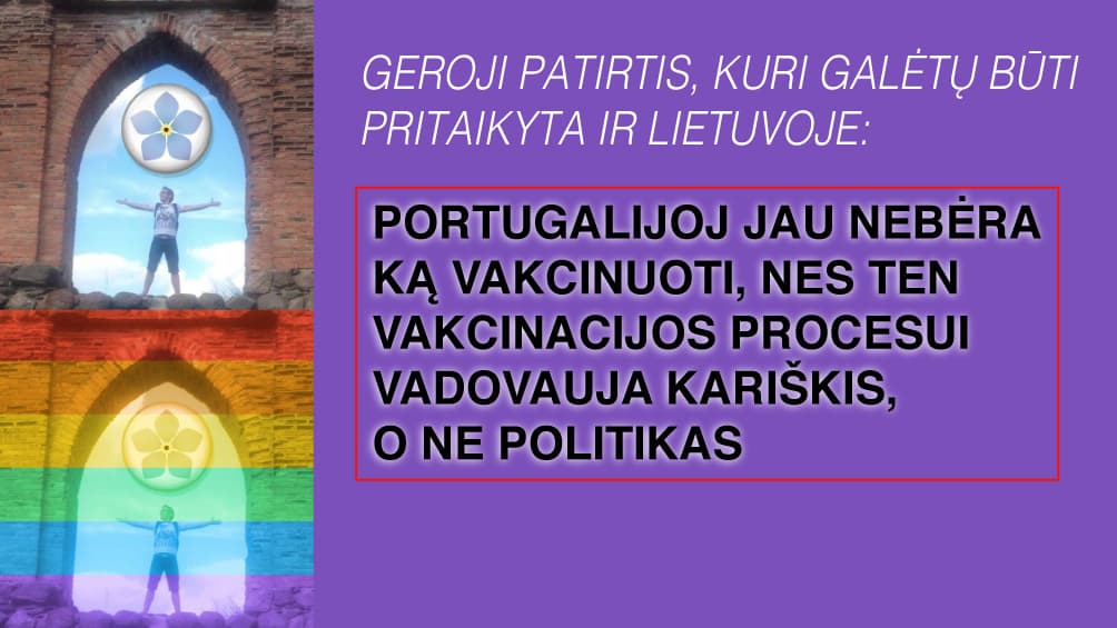 Jau atėjo metas, kad Lietuvoje savanoriškam gyventojų išvakcinavimo procesui vadovautų kariškis
