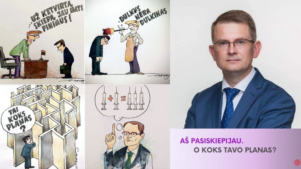 Dulkys informavo, kad sustiprinamoji vakcinos dozė dar labiau sustiprina šypseną