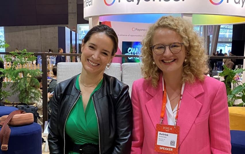 Vėl sėkmė: Armonaitė pakvietė pasaulinį akceleratorių „Techstars“ investuoti Lietuvoje