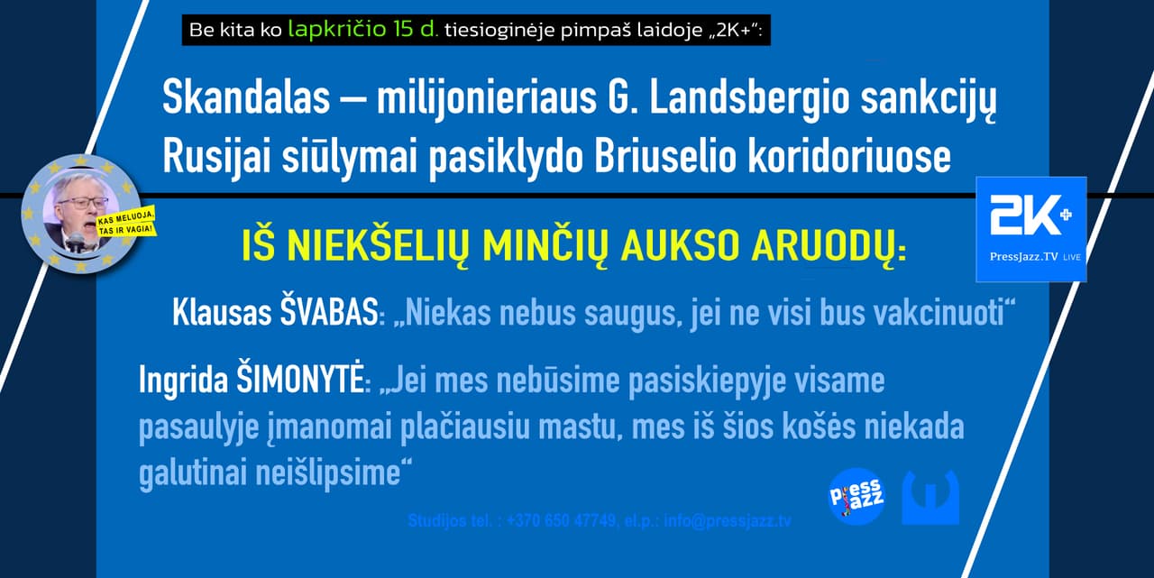 Iš niekšelių minčių aukso aruodų