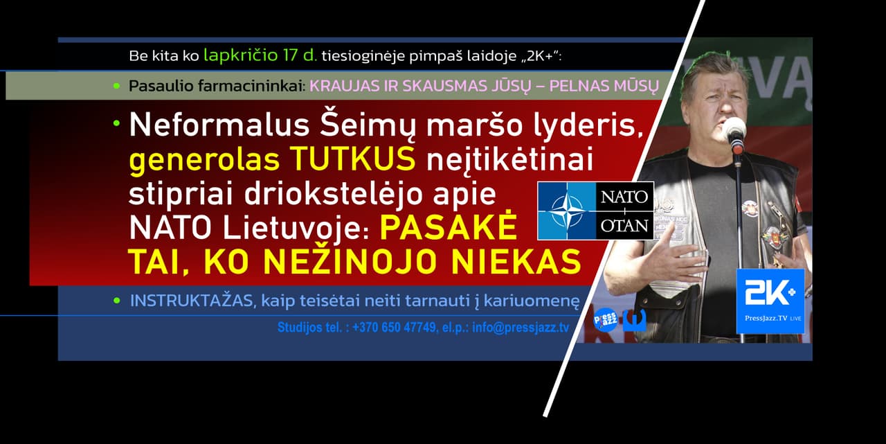 Generolo Tutkaus atmintis ir logika – nokautavo