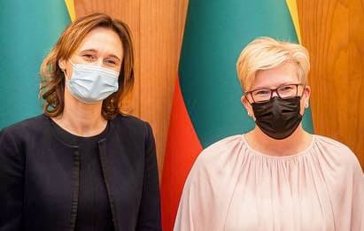 Čmilytė-Nielsen po susitikimo su Grunskiene susitiko su Šimonyte, tačiau apie pedofiliją nesikalbėjo