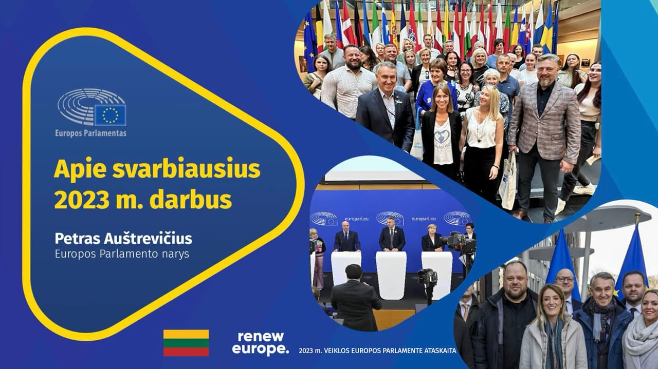 Jūs tik pažiūrėkite, kokius kalnus nuvertė Auštrevičius per 2023 metus!