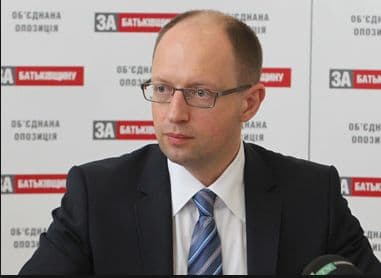 Ukrainos premjeras Arsenijus Jaceniukas