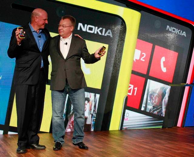 Steve'as Ballmeris papasakojo apie „Nokia“ įsigijimą ir savo atsistatydinimą