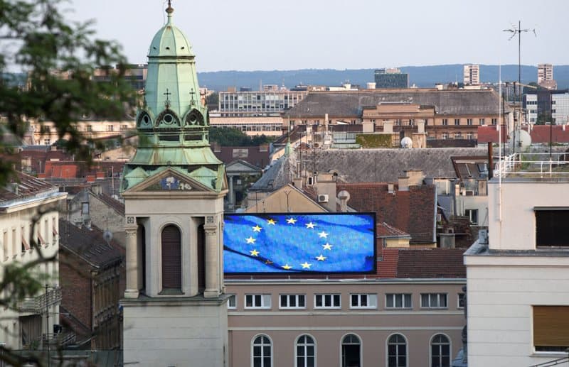 Kroatija tapo Europos Sąjungos nare. EPA-ELTA nuotr.