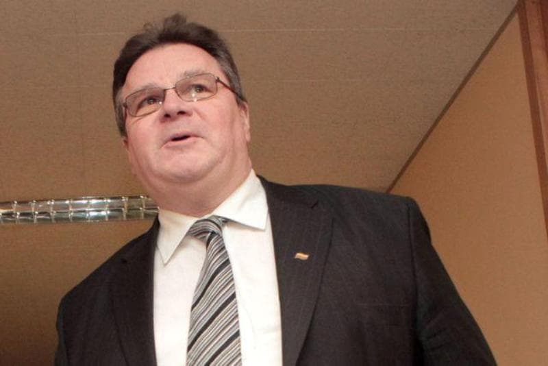 Lithuanian Foreign Minister Linas Linkevičius