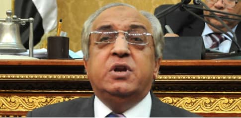 Egipto vidaus reikalų ministras Mohamedas Ibrahimas. AP nuotr.