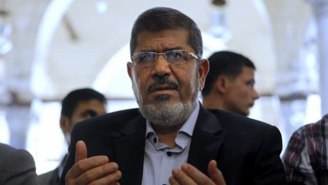 Buvęs Egipto vadovas Mohamedas Mursis. EPA-Eltos nuotr.