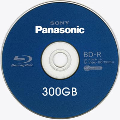 „Sony“ ir „Panasonic“ kuria 300 GB talpos optinį diską