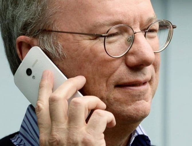 Ericas Schmidtas: visi bando atsikratyti „iOS“, nes „Android“ intuityvesnė